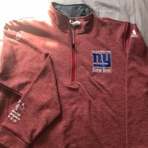 New York Giants Snow Bowl Pull Over